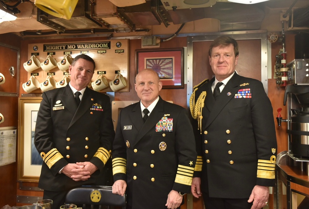 CNO Attends Bilateral AUKUS Announcement in San Diego