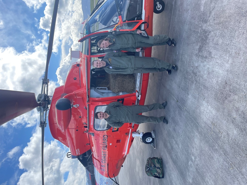 Coast Guard assists local ranchers during agency assist