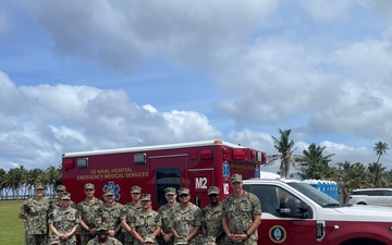 Emergency Medical Technician Training at U.S. Naval Hospital Guam