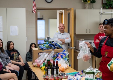 More Than Food: 1st Infantry Division Culinary Specialists Cook For Springfield High School