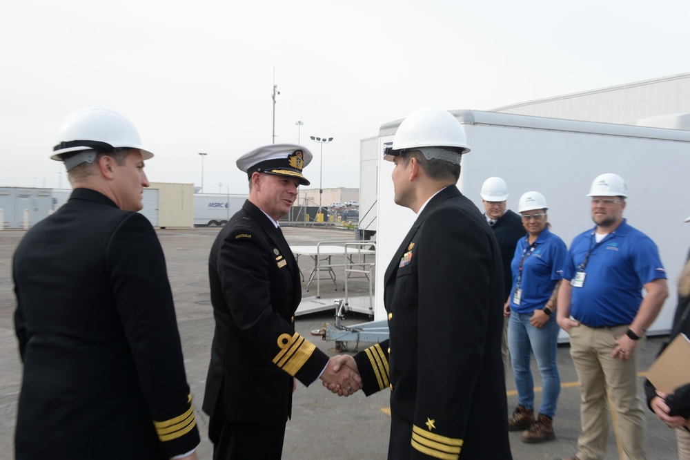 Royal Australian Navy Chief of Naval Operations Visits USS Canberra (LCS 30)