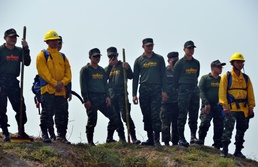 National Guard, Kingdom of Thailand conduct historic wildland firefighting exchange