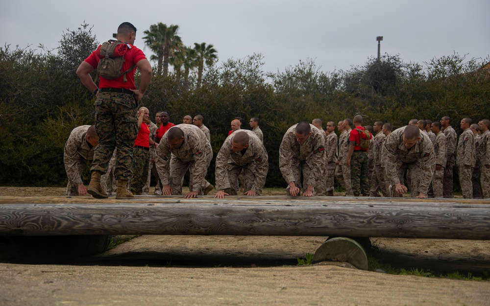 Charlie Company Log Drills