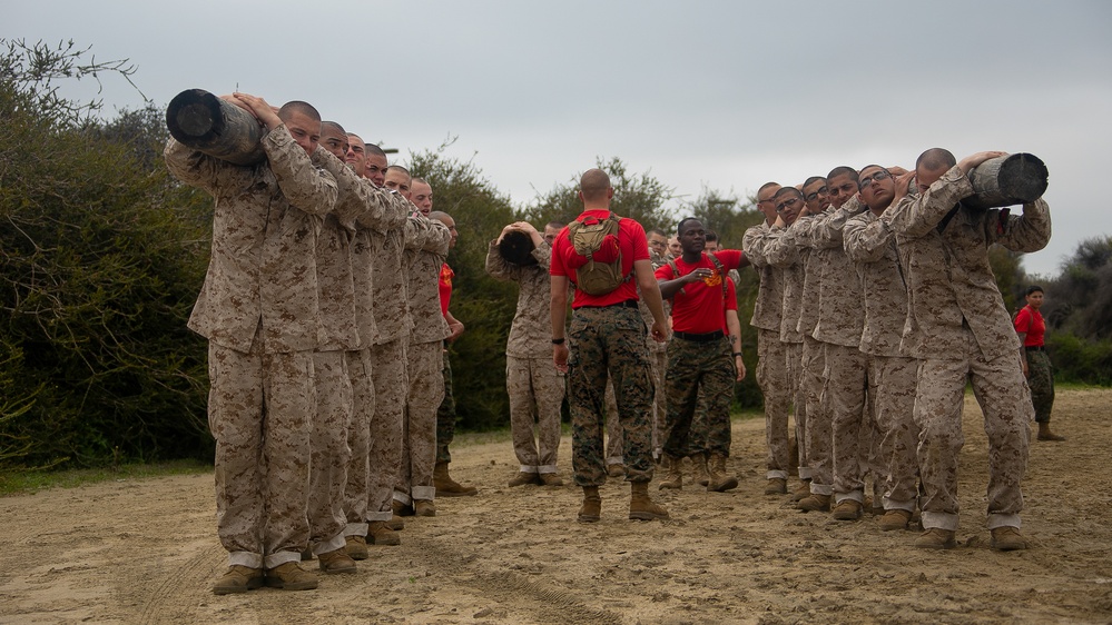 Charlie Company Log Drills