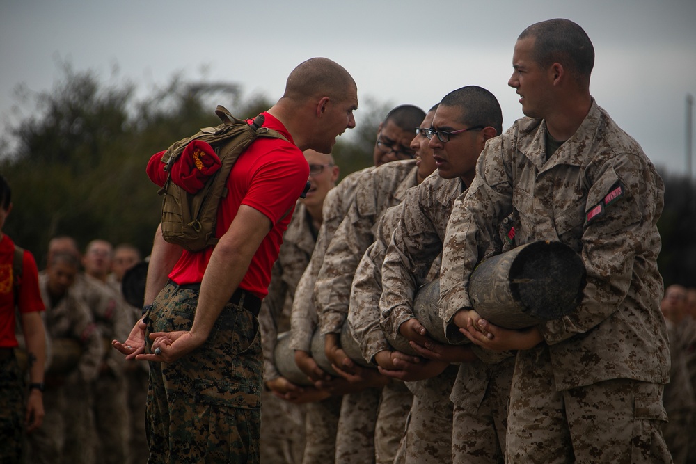 Charlie Company Log Drills