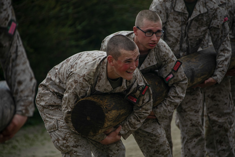 Charlie Company Log Drills