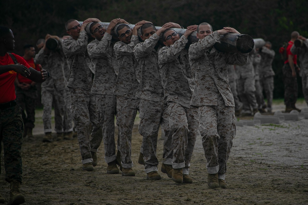 Charlie Company Log Drills