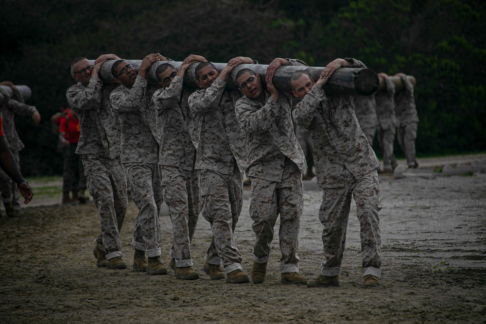 Charlie Company Log Drills