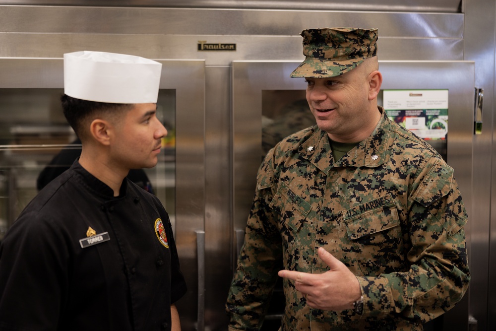 USMC Mess Hall of the Year; 12th Marines compete for first place