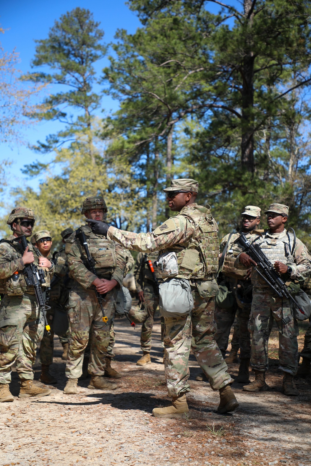 Division Sustainment Troops Battalion holds training exercise to hone skills, readiness