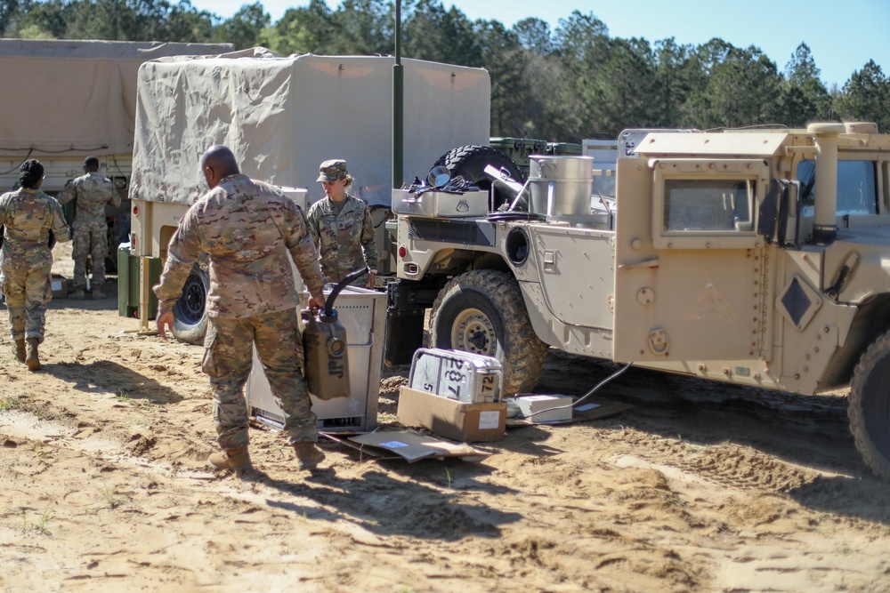 Division Sustainment Troops Battalion hold field exercise to hone skills, readiness