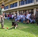 Military working dog demonstration for DEFY, MCBH