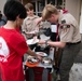 Scouts Troop 35 Holds Cookout Onboard CFAY