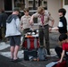 Scouts Troop 35 Holds Cookout Onboard CFAY