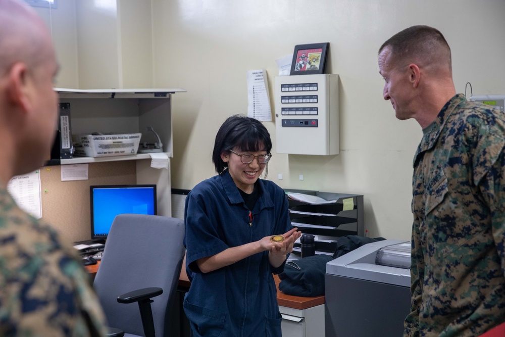 Marine Corps Installations Pacific commanding general visits Marine Corps Air Station Iwakuni