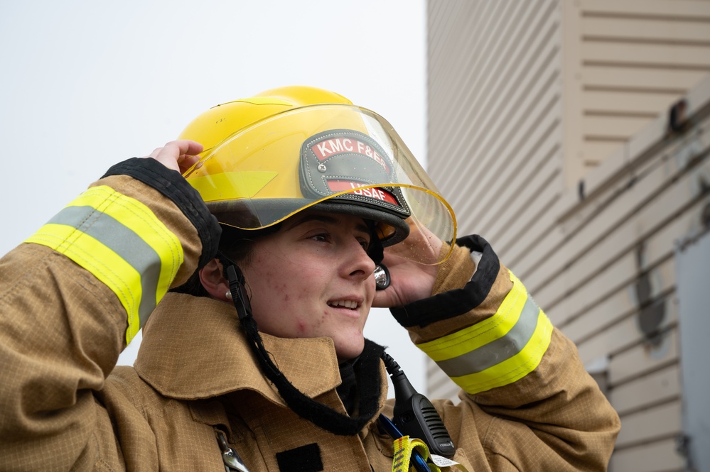 USMC, 8 CES conduct joint fire training at Kunsan