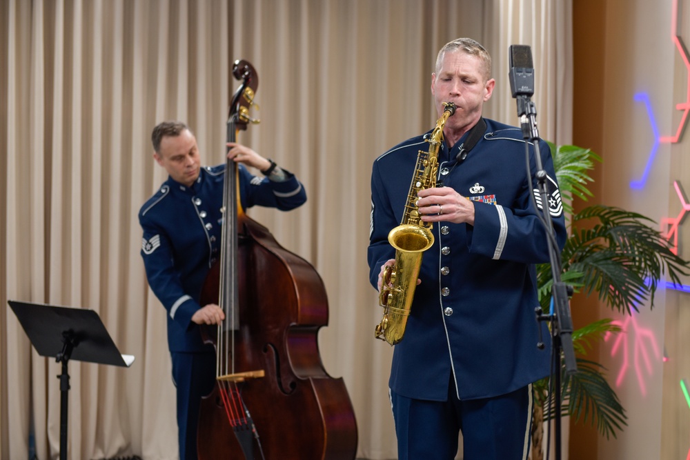USAFE band celebrates Martisor Festival in Moldova