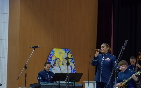 USAFE band celebrates Martisor Festival in Moldova