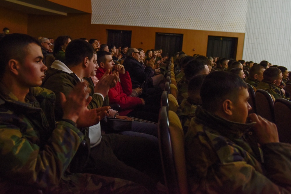 USAFE band celebrates Martisor Festival in Moldova