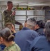 Commander, Task Force 76 Visits Blue Ridge