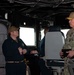 Commander, Task Force 76 Visits Blue Ridge