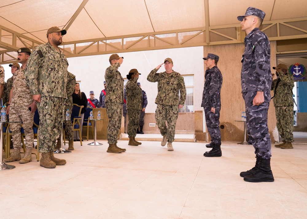 Task Force 59 Welcomes New Commander during Ceremony in Jordan