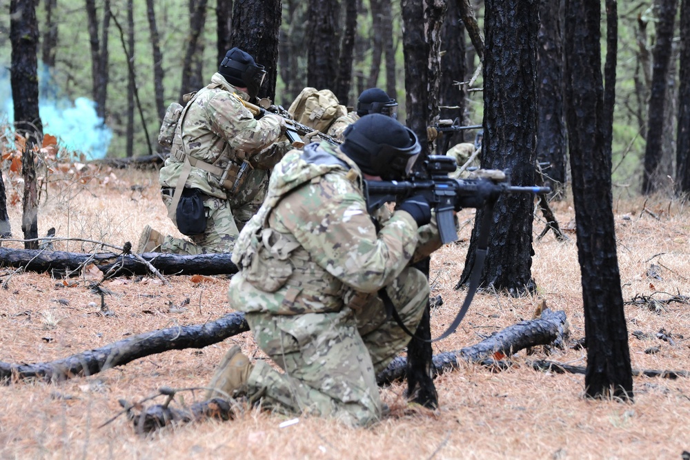 113 IN, NJARNG squad level live fire and maneuver exercises RG 61, 11 MARCH 2023.