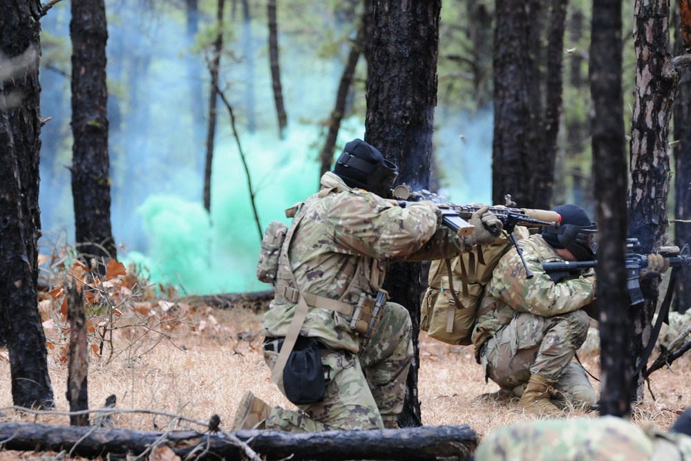 113 IN, NJARNG squad level live fire and maneuver exercises RG 61, 11 MARCH 2023.