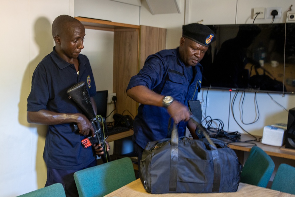 VBSS training during Cutlass Express 2023