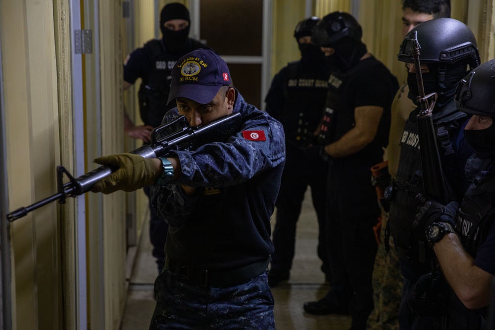 VBSS training during Cutlass Express 2023
