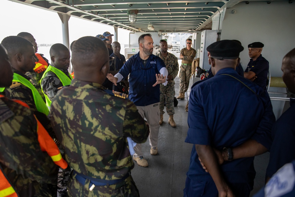 VBSS training during Cutlass Express 2023