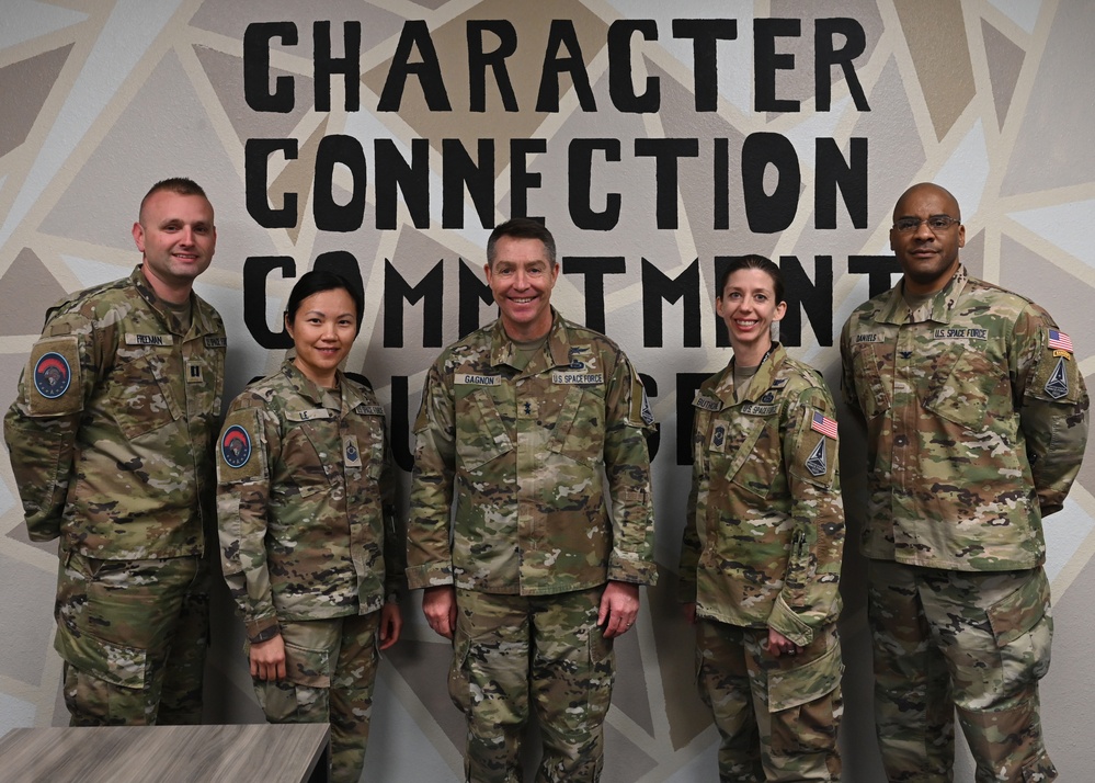 Maj. Gen. Gagnon connects with Guardians at Goodfellow