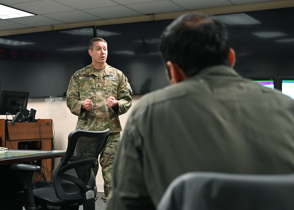 Maj. Gen. Gagnon connects with Guardians at Goodfellow