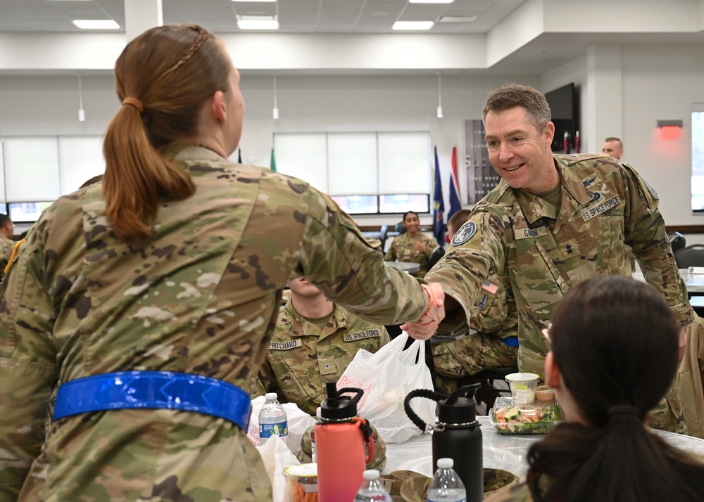 Maj. Gen. Gagnon connects with Guardians at Goodfellow