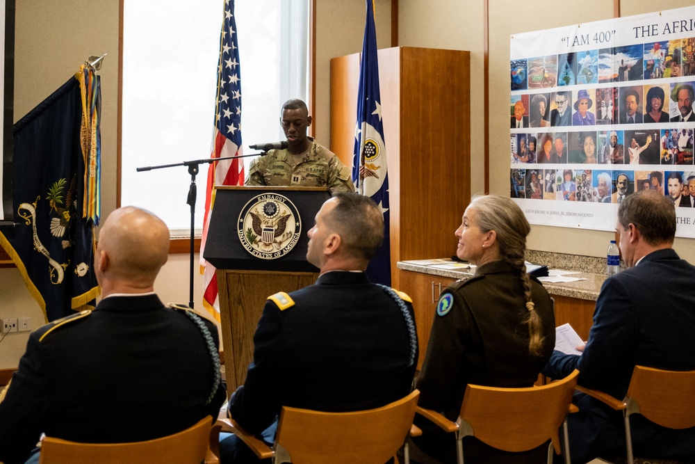 Fifteen New York Army National Guard Soldiers assigned to Combined Joint Task Force - Horn of Africa receive their U.S. citizenship