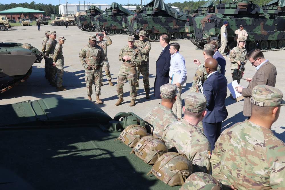 Raiders Host Modernization Congressional Staff Delegation