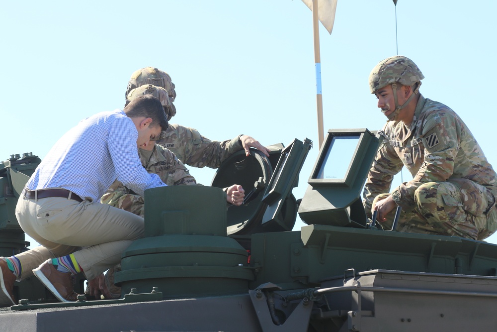 Raiders Host Modernization Congressional Staff Delegation