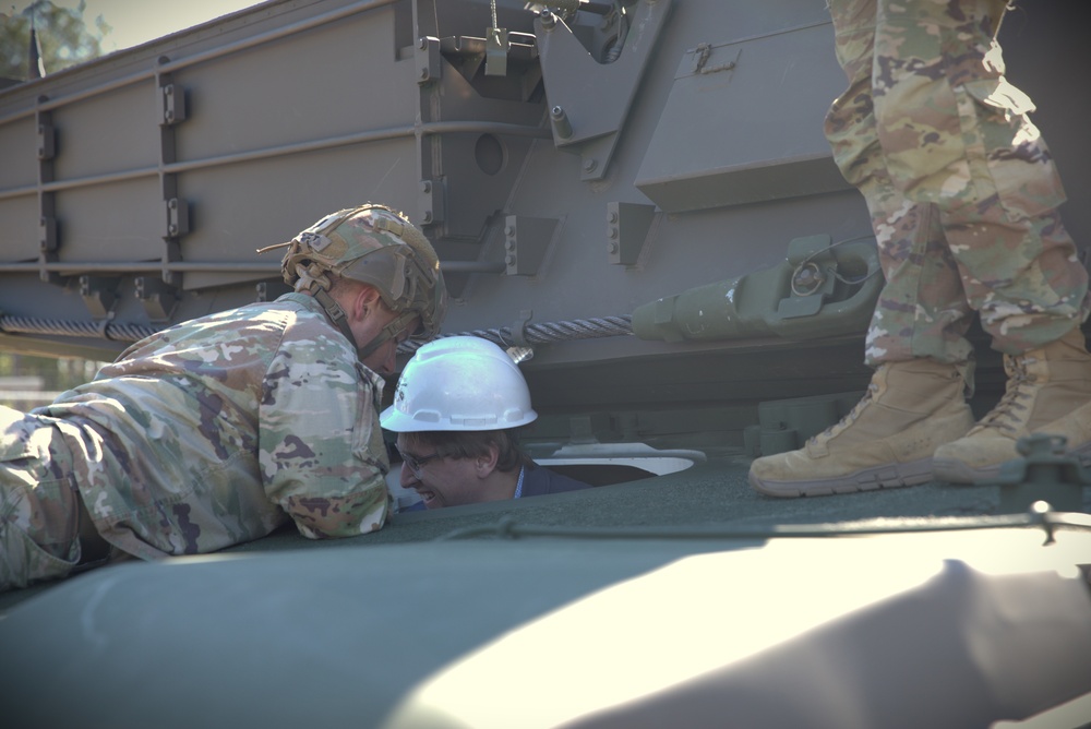 Raiders Host Modernization Congressional Staff Delegation