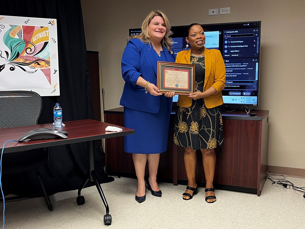 Congresswoman González-Colón recognizes Antilles team members during  Women’s History Month Event