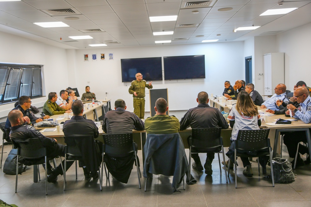 Commander's Course on Incident Command System, Israel