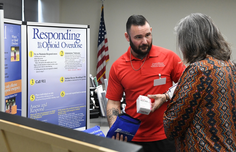 Arnold Medical Aid Station hosts drug take-back, opioid response training event