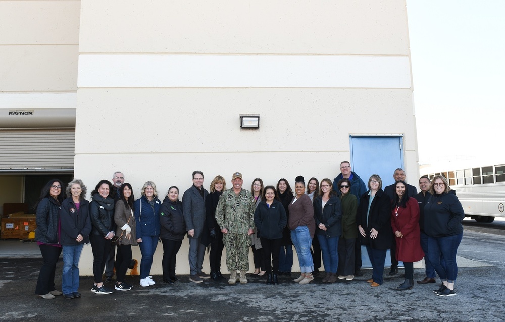 Educators Tour Naval Surface Warfare Center, Port Hueneme Division Facilities to Assess How They Can Help Prepare Students for Careers