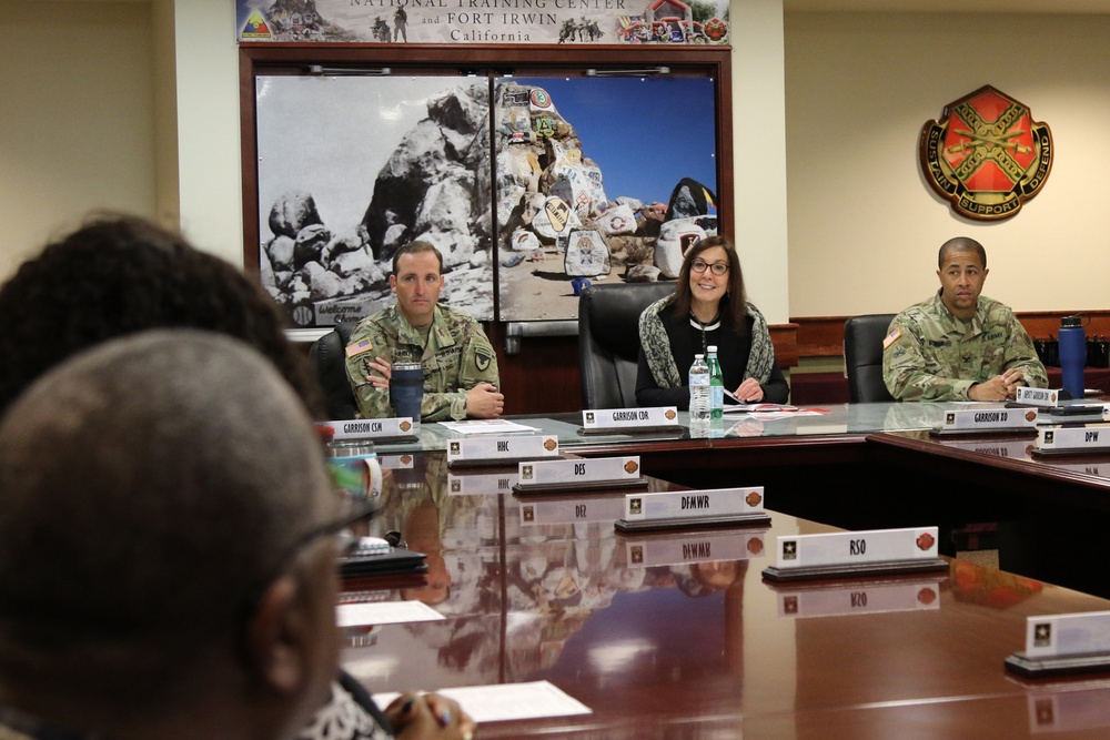 ASA, Installations, Energy &amp; Environment visits Fort Irwin