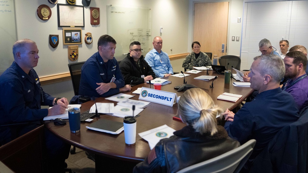 C2F and USCG LANT hold HAB 2023 lessons learned meeting