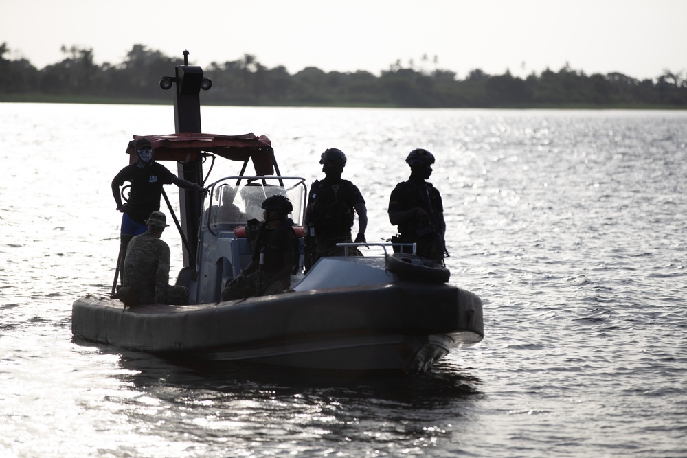 Ghanian Special Boat Service Pulls Security Flintlock 2023