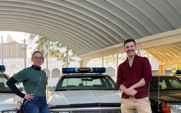 Deployed Bloomsburg Huskies unite in Middle East