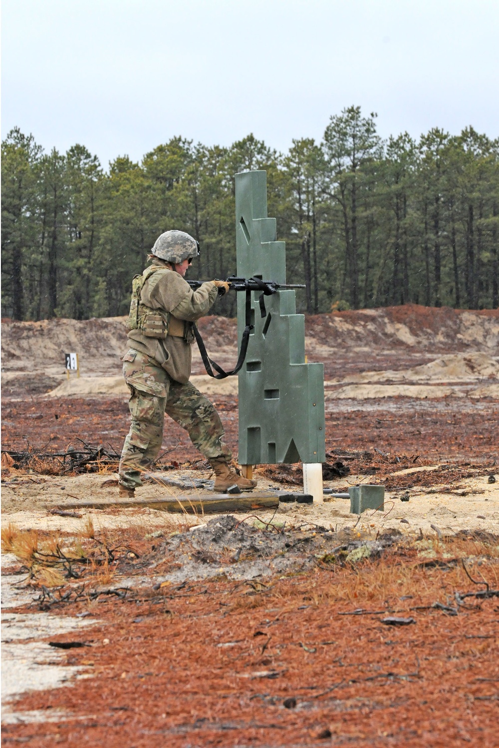 367 MP CO., US ARMY RESERVE, TABLE VI day fire qualification stage 1 at Range 35, 11 MARCH 2023.