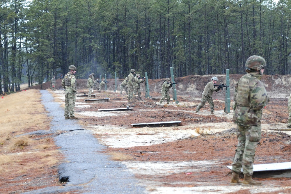 367 MP CO., US ARMY RESERVE, TABLE VI day fire qualification stage 1 at Range 35, 11 MARCH 2023.