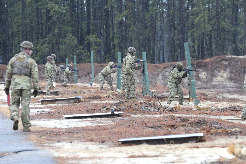 367 MP CO., US ARMY RESERVE, TABLE VI day fire qualification stage 1 at Range 35, 11 MARCH 2023.