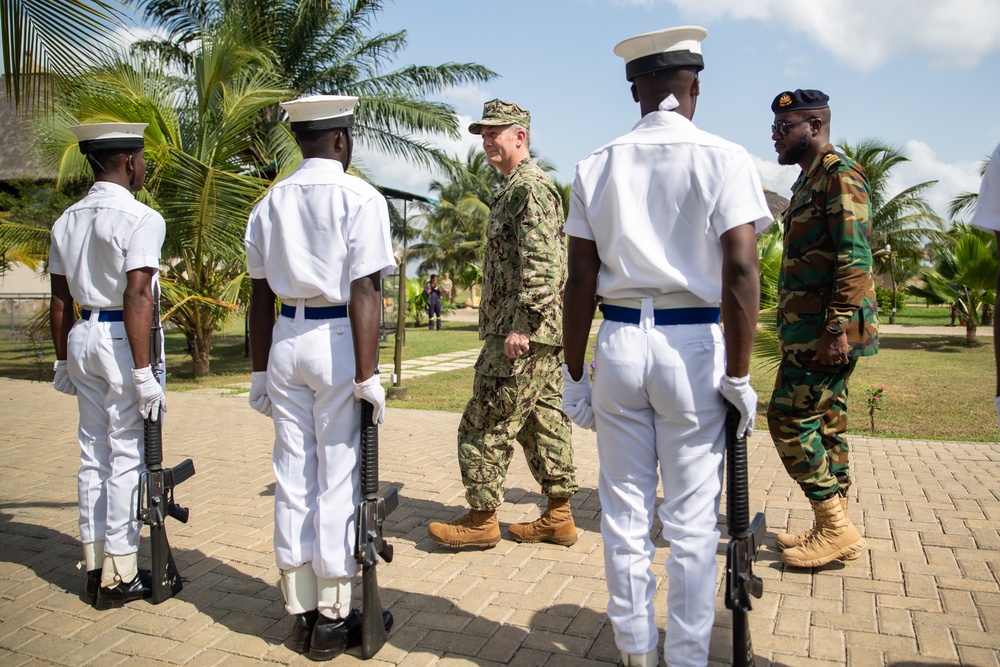 U.S. Navy Rear Adm. Milton J. Sands III, Special Operations Command Africa Commander Flintlock 2023